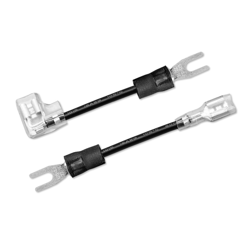 冷压端子线SV1.25-3.2插簧U型端子线超声波连接线LED灯转接线